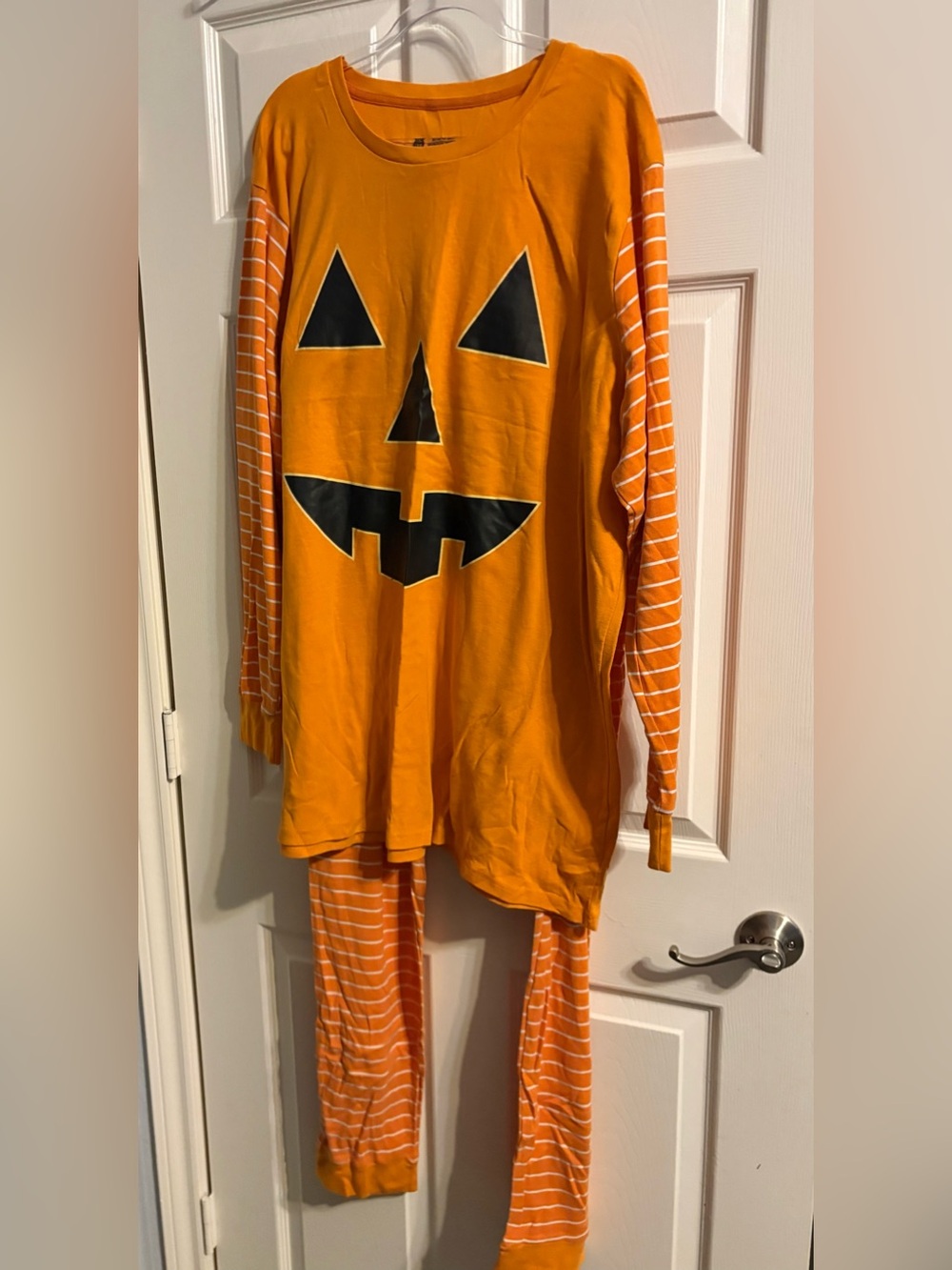 136- pumpkin PJ set size 3xl
